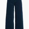 Women AG Adriano Goldschmied Denim | Saige Wide Leg Crop Jeans Velvet Atlantic Night