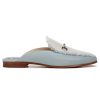 Women Sam Edelman Sandals | Linnie Fray Mule Robin Egg Blue