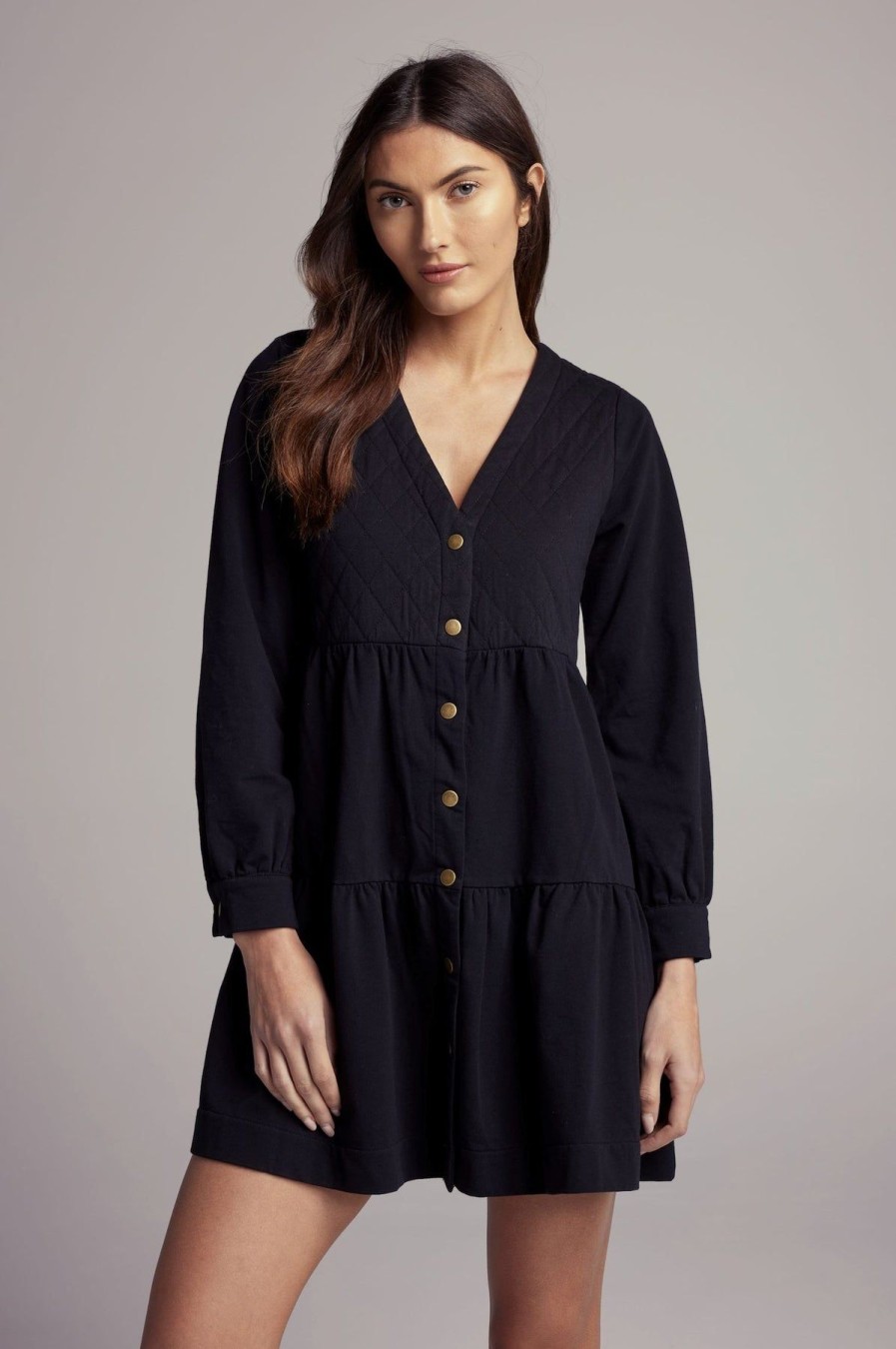 Women We Are Sundays Casual | Clifton Dress Black