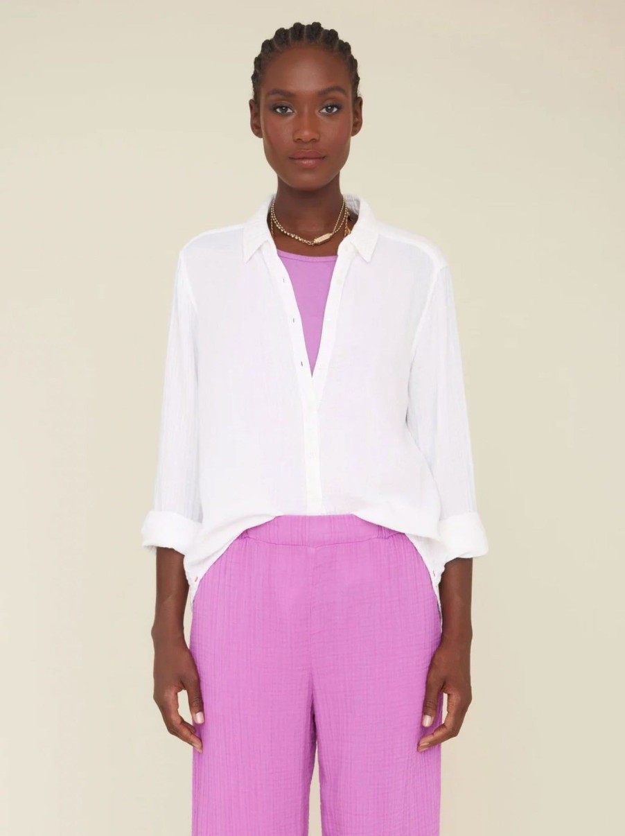 Women XÍRENA Shirts & Blouses | Scout Shirt White