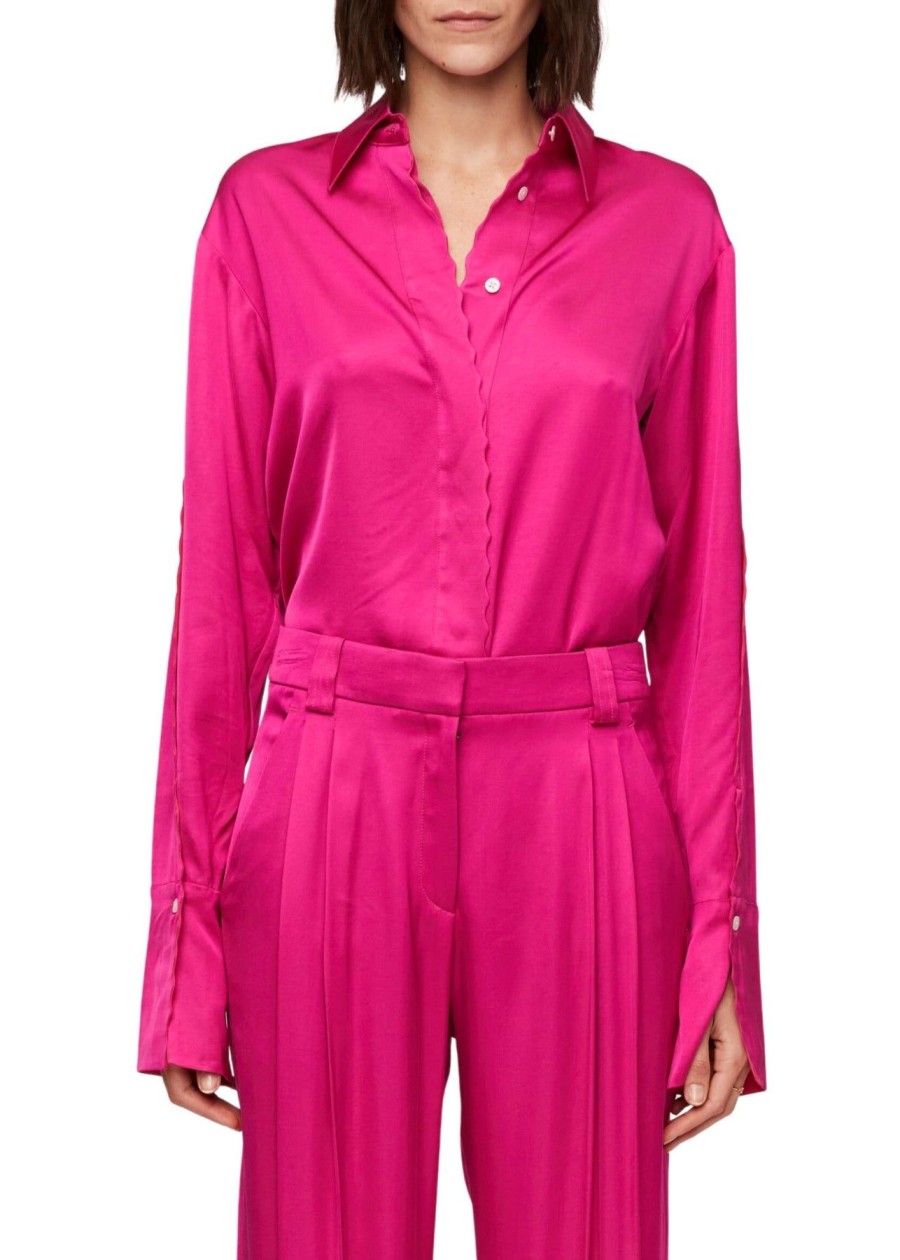 Women A.L.C. Shirts & Blouses | Haven Top Disco Pink