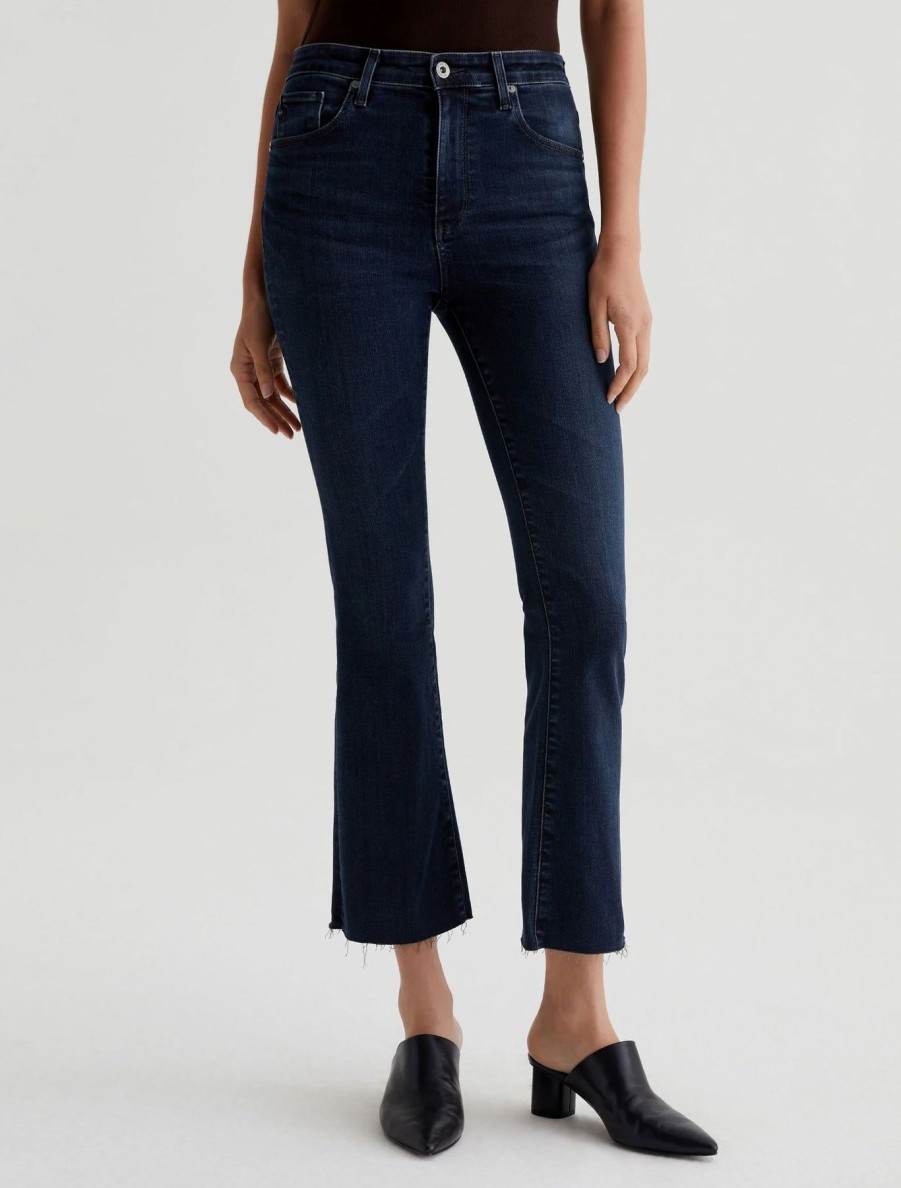 Women AG Adriano Goldschmied Denim | Farrah Boot Crop Jeans In Empire