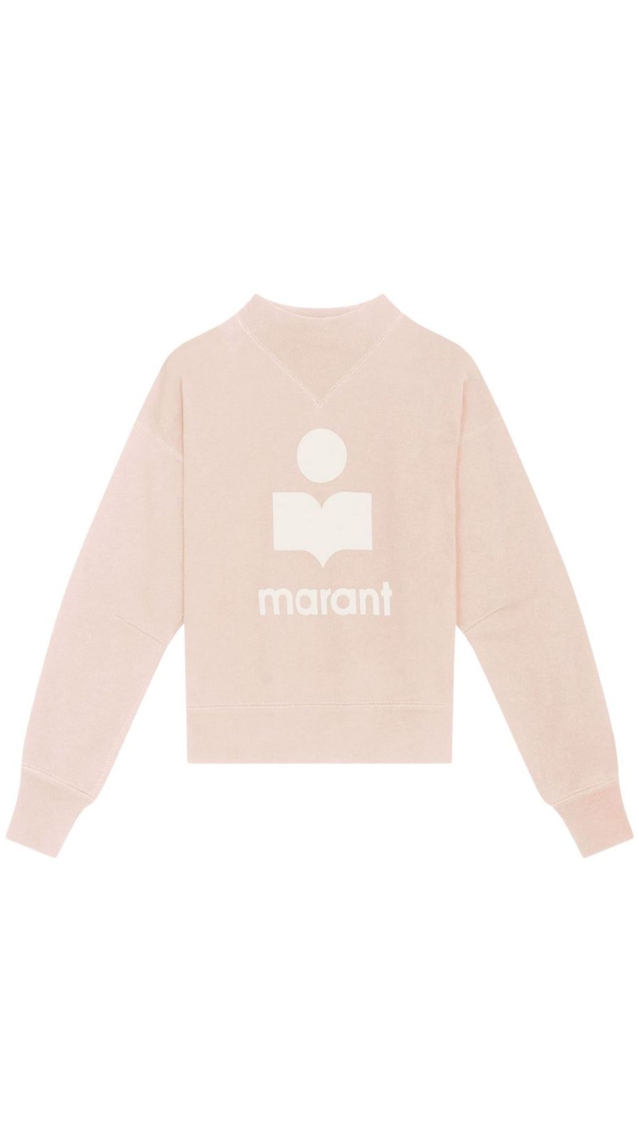 Women Isabel Marant Etoile | Moby Sweatshirt Pearl Rose/Ecru