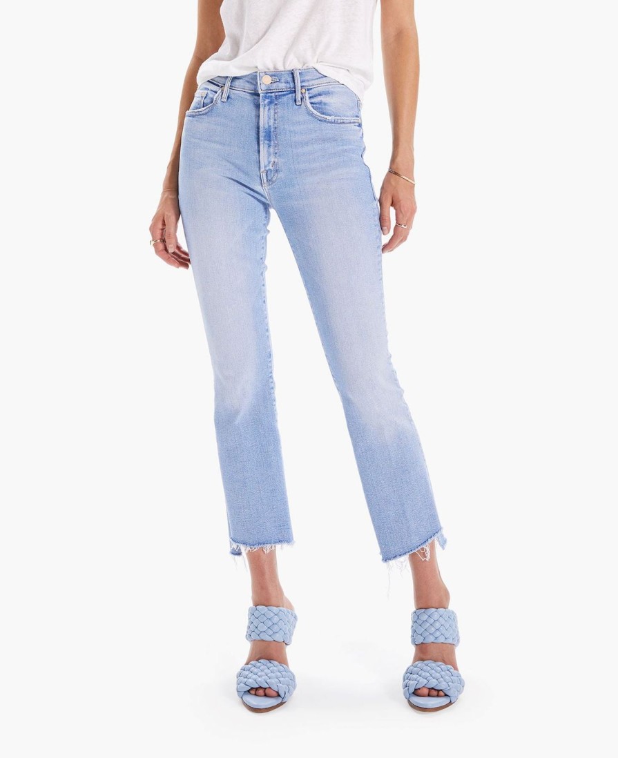 Women Mother Denim | Insider Crop Step Fray Limited Edition