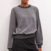 Women Z Supply | Russel Cozy Pullover Charcoal Heather