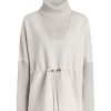 Women Varley | Cavello Longline Sweat Birch Marl