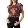 Women MISA Shirts & Blouses | Galeta Blouse Blue Marigold