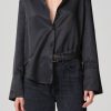 Women Citizens of Humanity Shirts & Blouses | Camilia Shirt Black