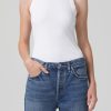 Women Citizens of Humanity | Isabel Rib Tank White