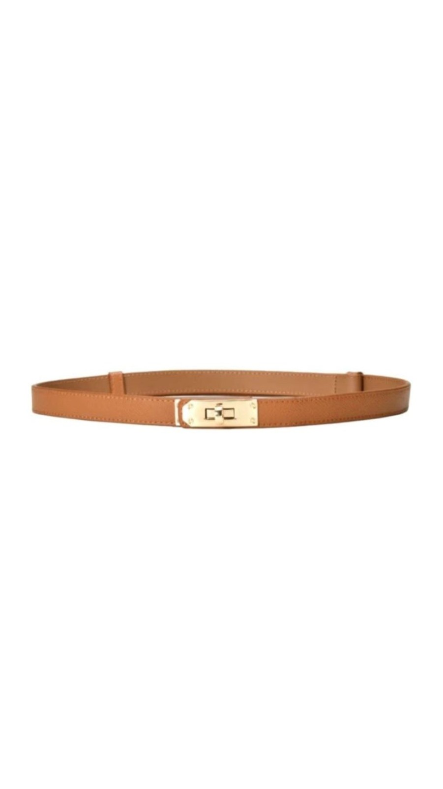 Women Uniquities Belts | Latch Belt In Brown