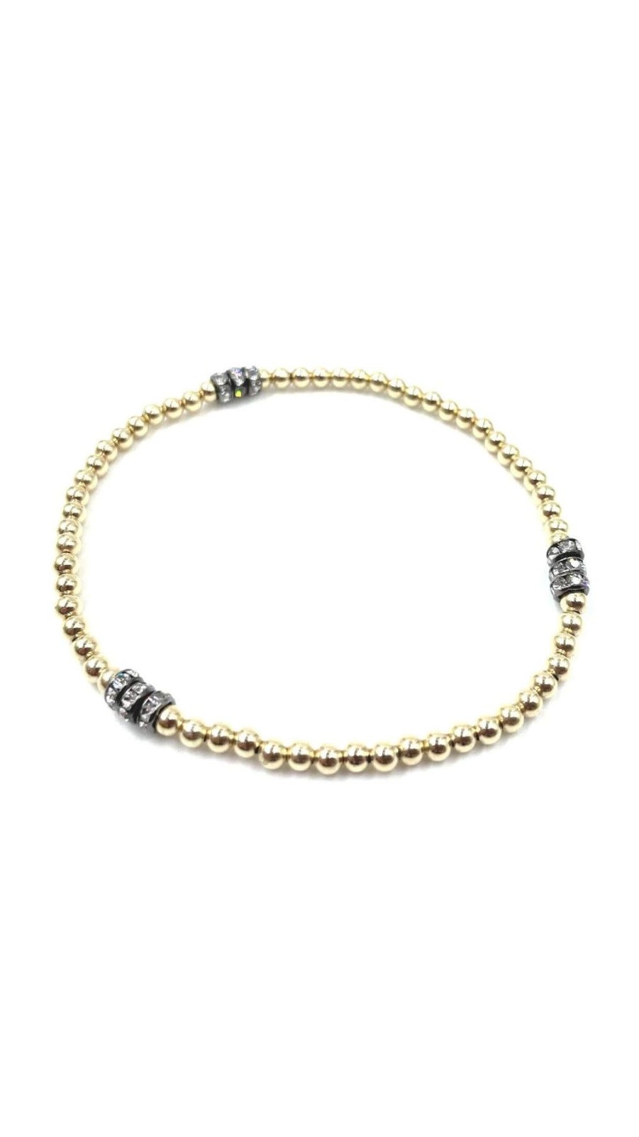 Women Erin Gray Bracelets | 3Mm 14K Gold Filled Pave Bracelet