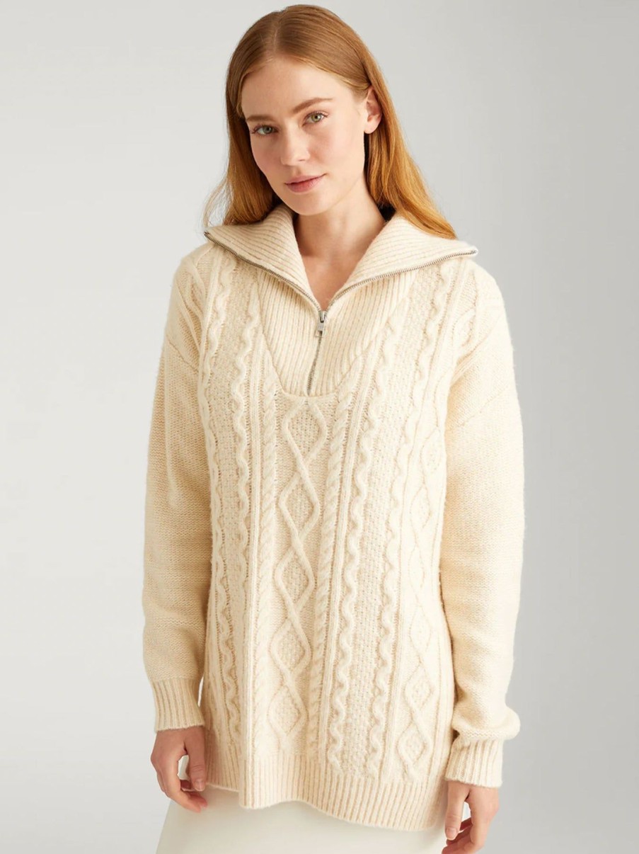 Women 525 America Sweaters | Golli Sweater Cream