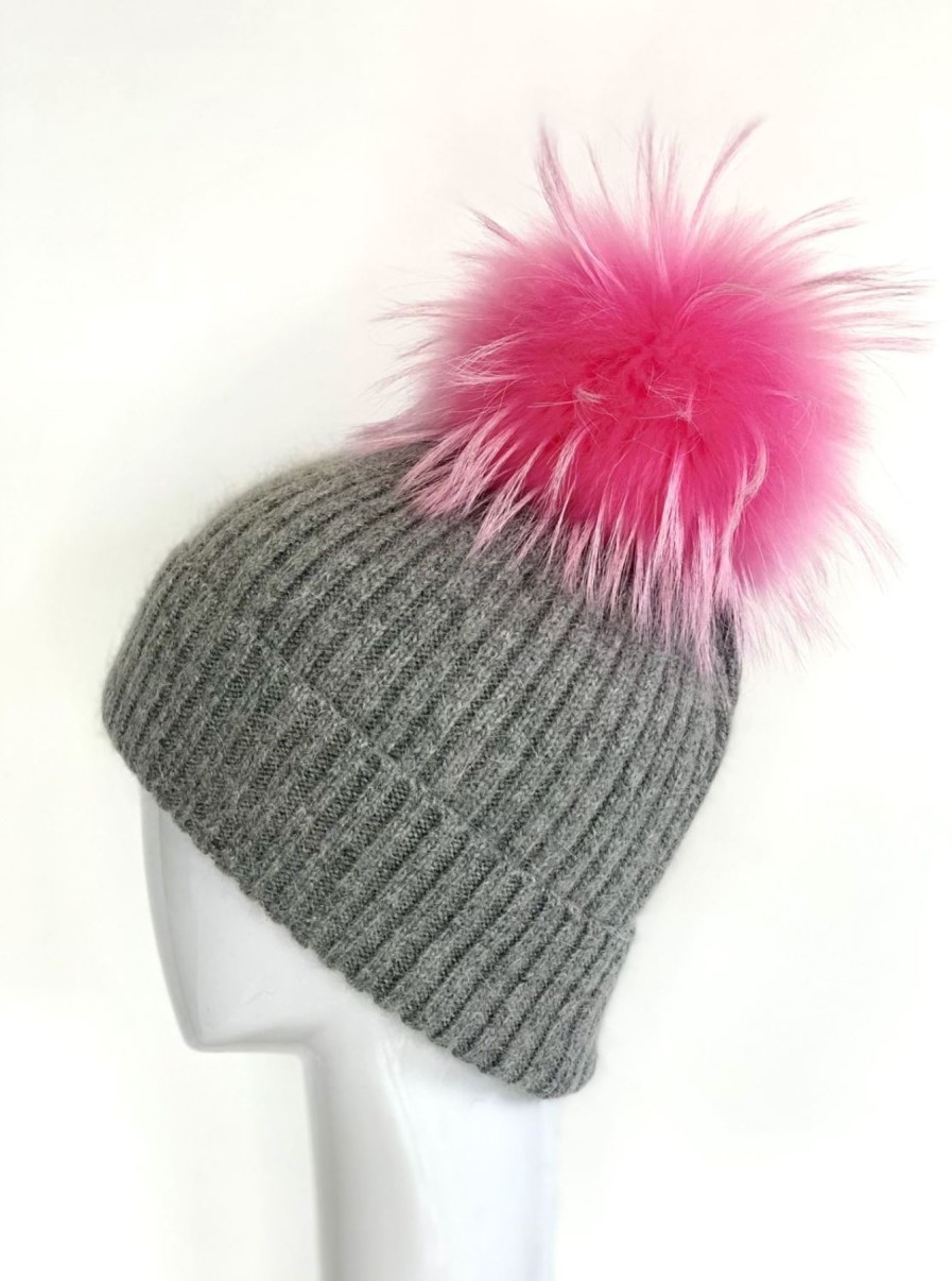 Women Linda Richards Hats | Rib Pom Hat