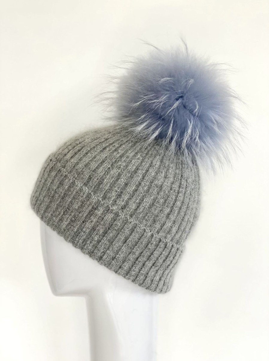 Women Linda Richards Hats | Rib Pom Hat