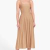 Women STAUD Vacation | Ellison Dress Camel