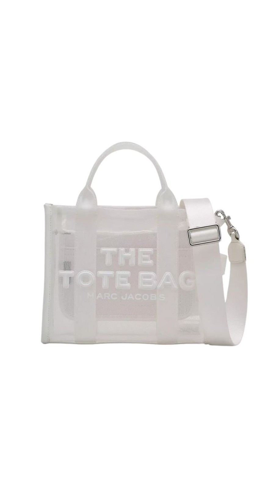 Women Marc Jacobs Handbags | The Small Mesh Tote Bag White