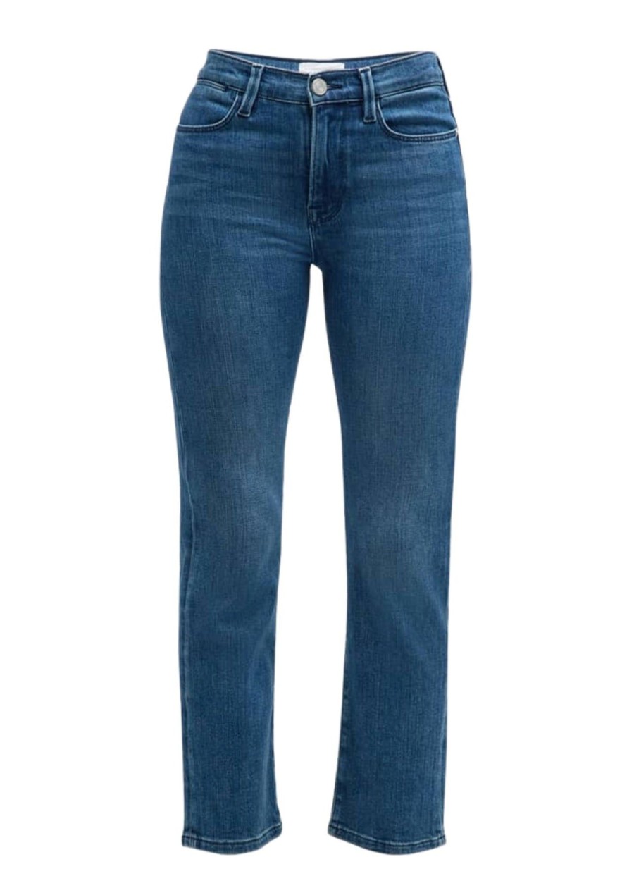 Women FRAME Denim | Le High Straight Jeans Thunderstorm