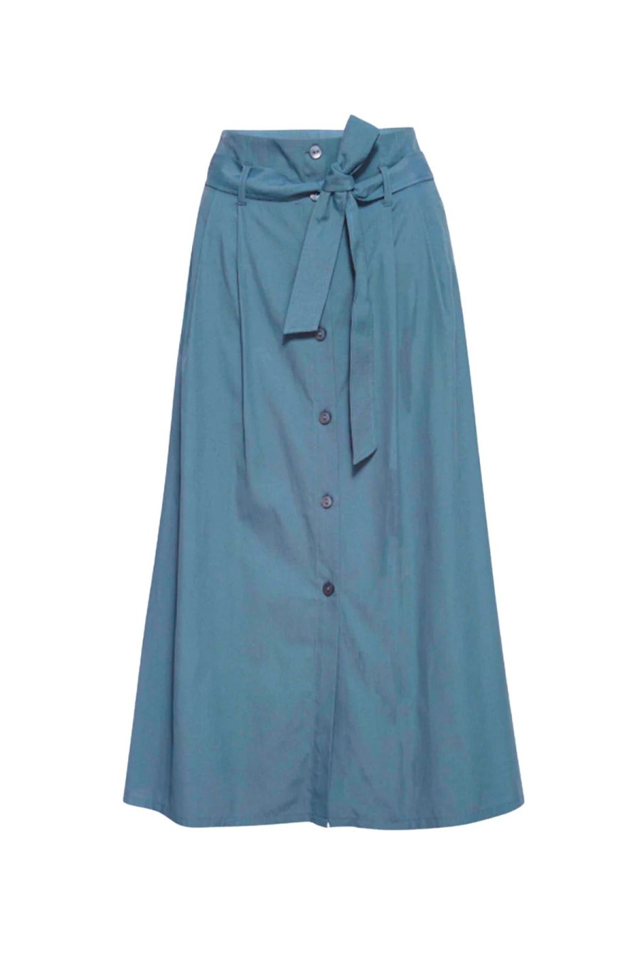 Women Brochu Walker Skirts | Teagan Belted Skirt Ocean