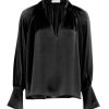 Women Ramy Brook Shirts & Blouses | Lyla Top Black