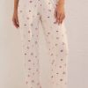 Women Z Supply | Dawn Wine Pant Bone