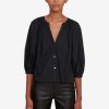 Women STAUD Shirts & Blouses | New Dill Top Black