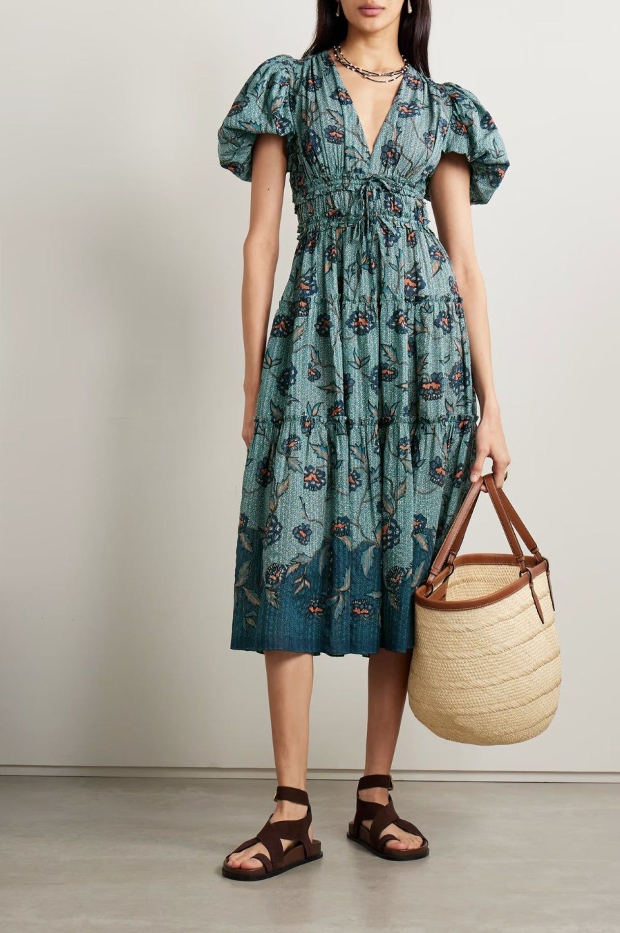 Women Ulla Johnson Wedding Guest | Eloisa Dress Cornflower