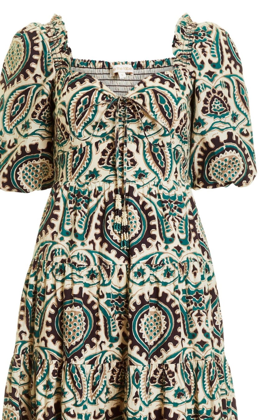 Women Love The Label Midi & Maxi | Chelsea Dress Sara Print Spruce