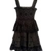 Women BELL by Alicia Bell Mini | Sia Mini Dress Eyelet Black Eyelet