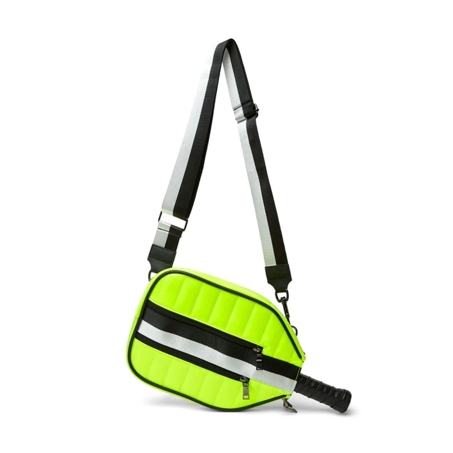 Women Think Royln Handbags | Sporty Sleeve Pickle Ball Bag Neon Yellow