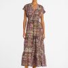 Women Marie Oliver Midi & Maxi | Indy Dress Emerald Tile