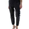 Women Melissa Nepton Pants | Faux Leather Jogger Black