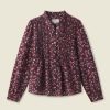 Women Trovata Shirts & Blouses | Hadleigh Blouse Plum Blossom