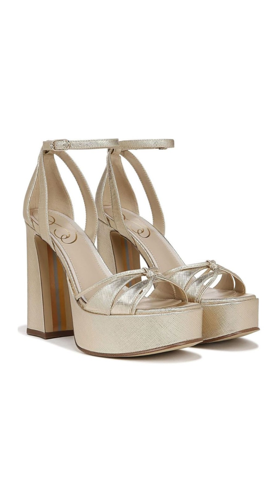 Women Sam Edelman Heels | Kamille Heel Goldleaf