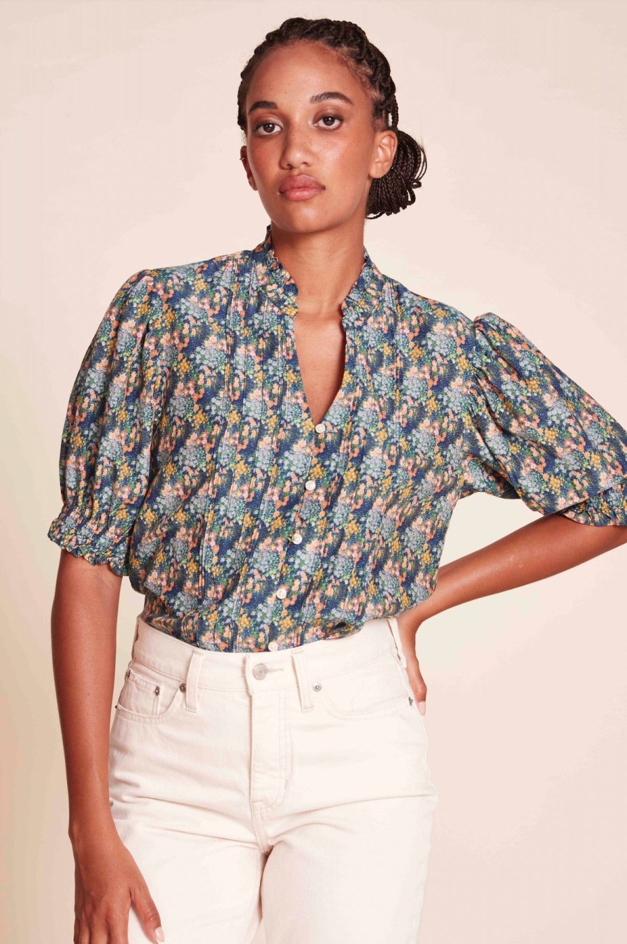 Women Trovata Shirts & Blouses | Eliza Blouse Celestial Cluster