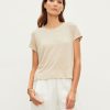 Women Velvet Tees & Tanks | Casey Tee Ancient