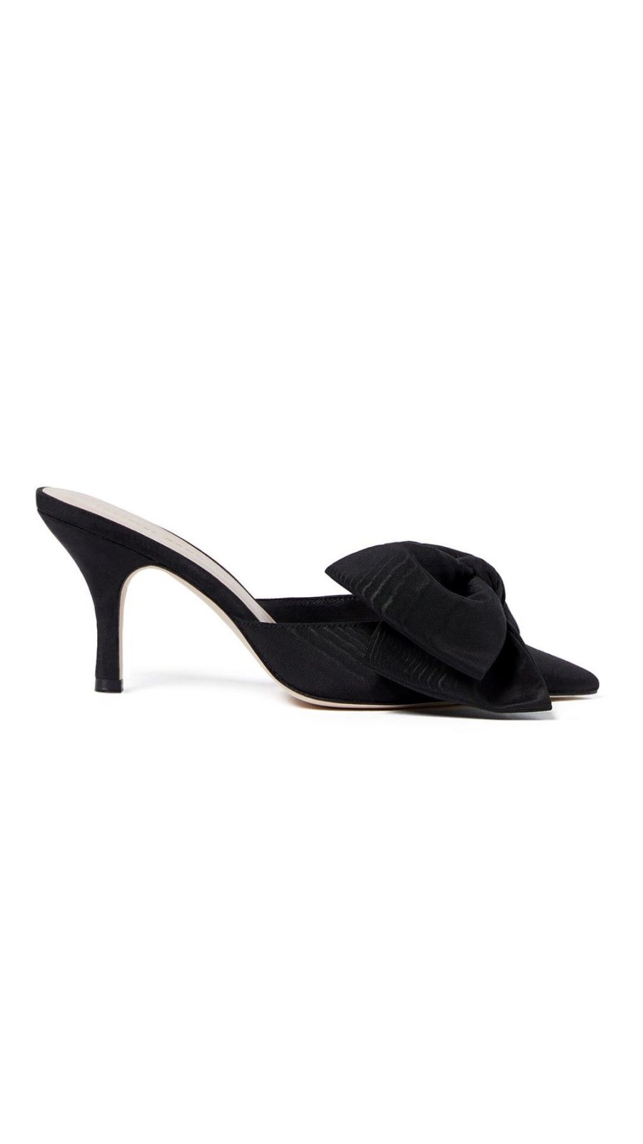 Women Loeffler Randall Heels | Margot Bow Mule Black