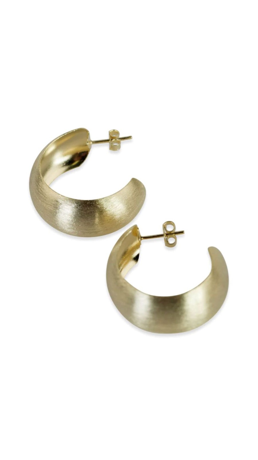 Women Sheila Fajl Earrings | Monica Hoops Gold