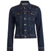 Women AG Adriano Goldschmied Denim Jackets | Robyn Jacket Modern Indigo