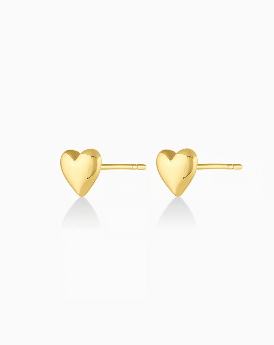 Women Gorjana Earrings | Lou Heart Studs