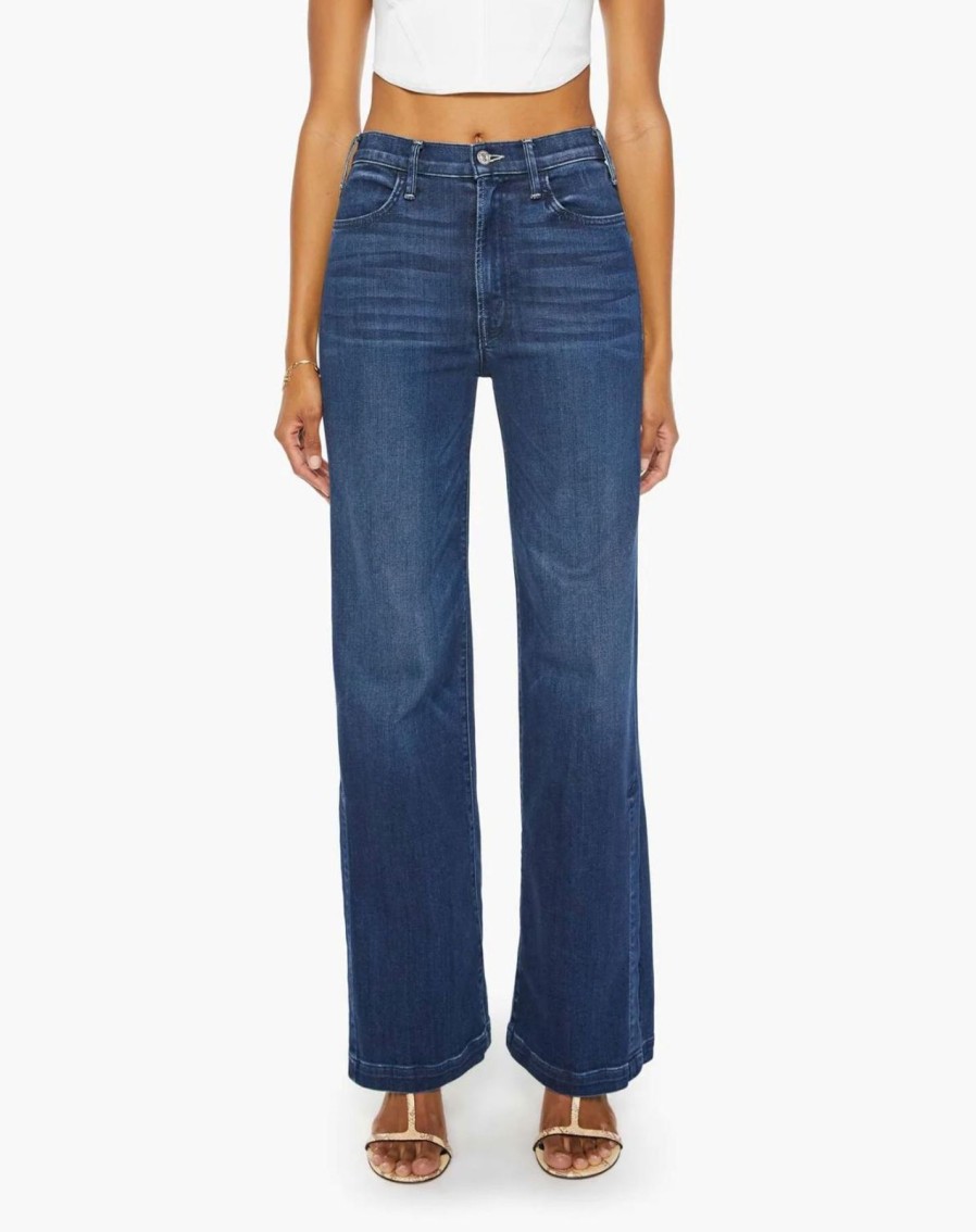 Women Mother Denim | The Hustler Sidewinder In Tongue And Chic