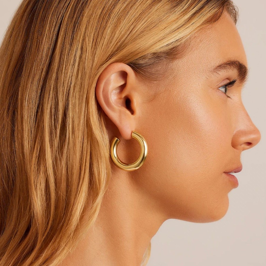 Women Gorjana Earrings | Lou Statement Hoops