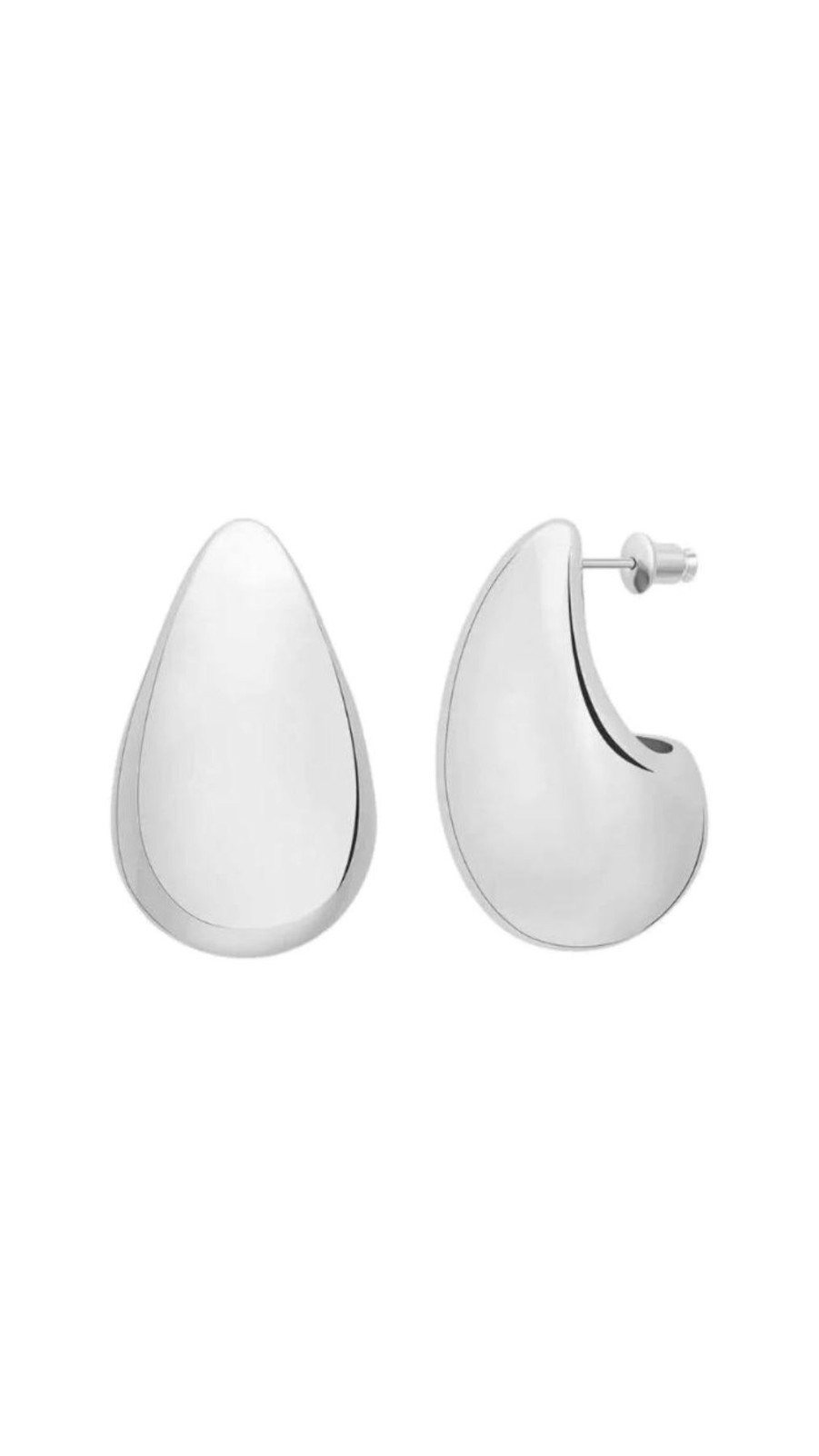 Women Sahira Jewelry Design Earrings | Raindrop Statement Earrings Silver