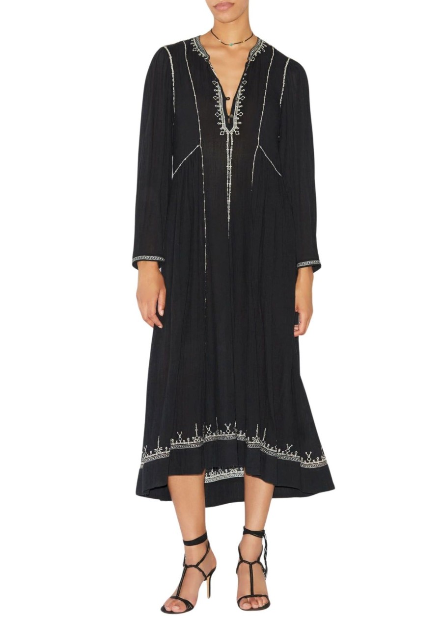 Women Isabel Marant Etoile Vacation | Pippa Dress Black