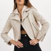 Women LAMARQUE Leather Jackets | Holy Jacket Bone