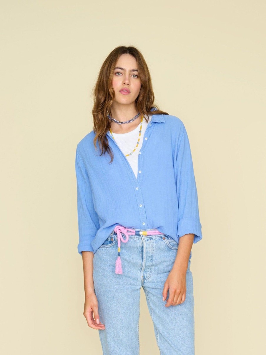 Women XÍRENA Shirts & Blouses | Scout Shirt Sea Spring