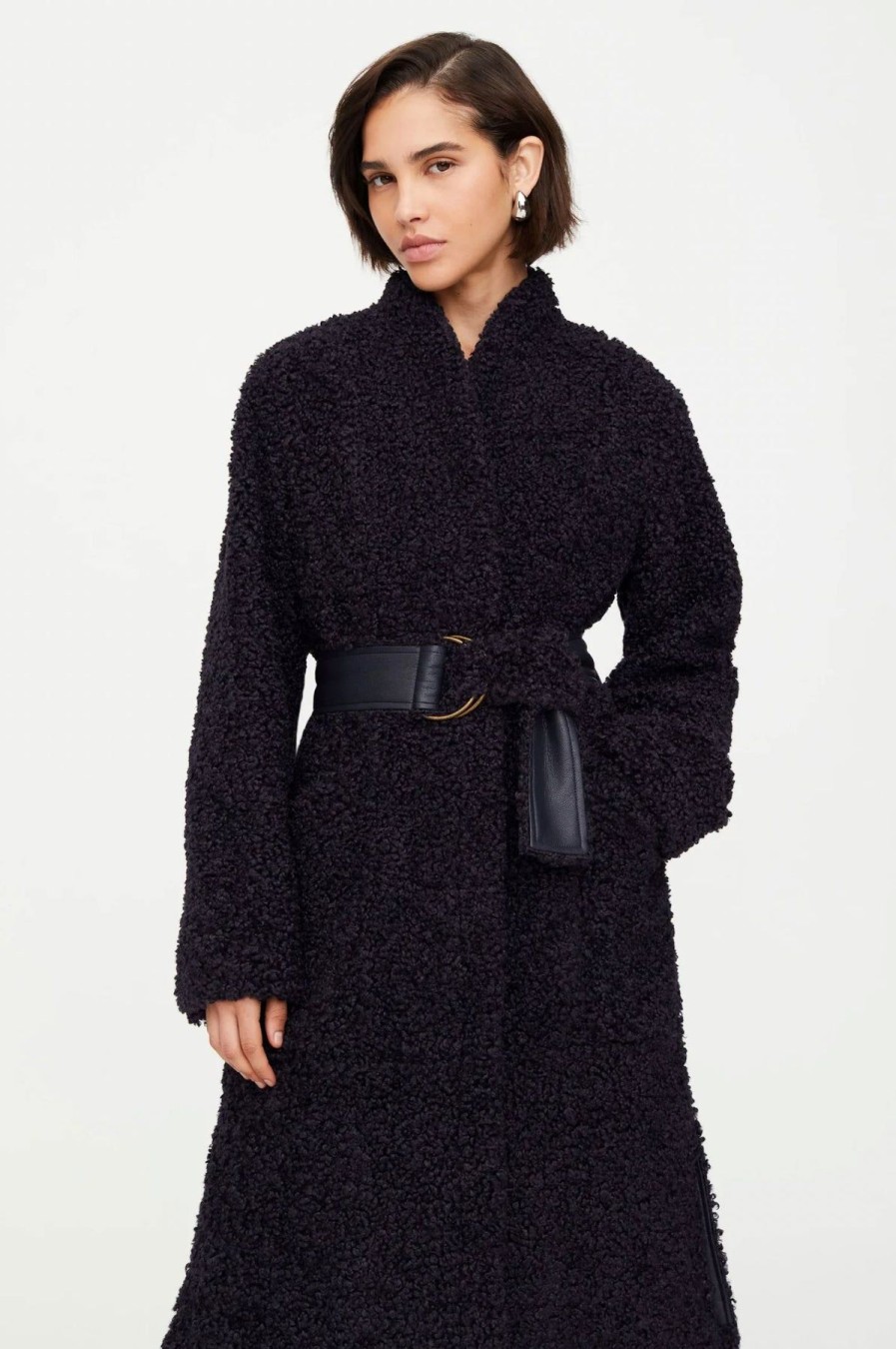 Women Marie Oliver Cold Weather | Kendall Coat Midnight