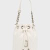 Women Marc Jacobs Handbags | The Quilted Leather J Marc Bucket Bag Cotton