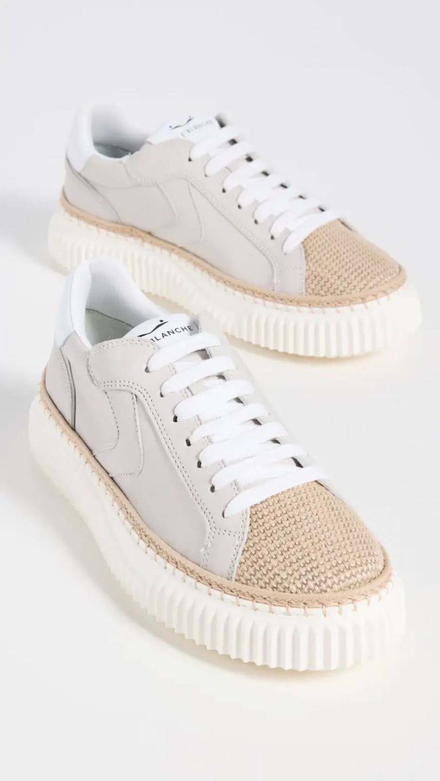 Women VOILE BLANCHE Sneakers | Lipari Sneakers Corda/White