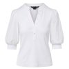 Women Veronica Beard Shirts & Blouses | Coralee Top White