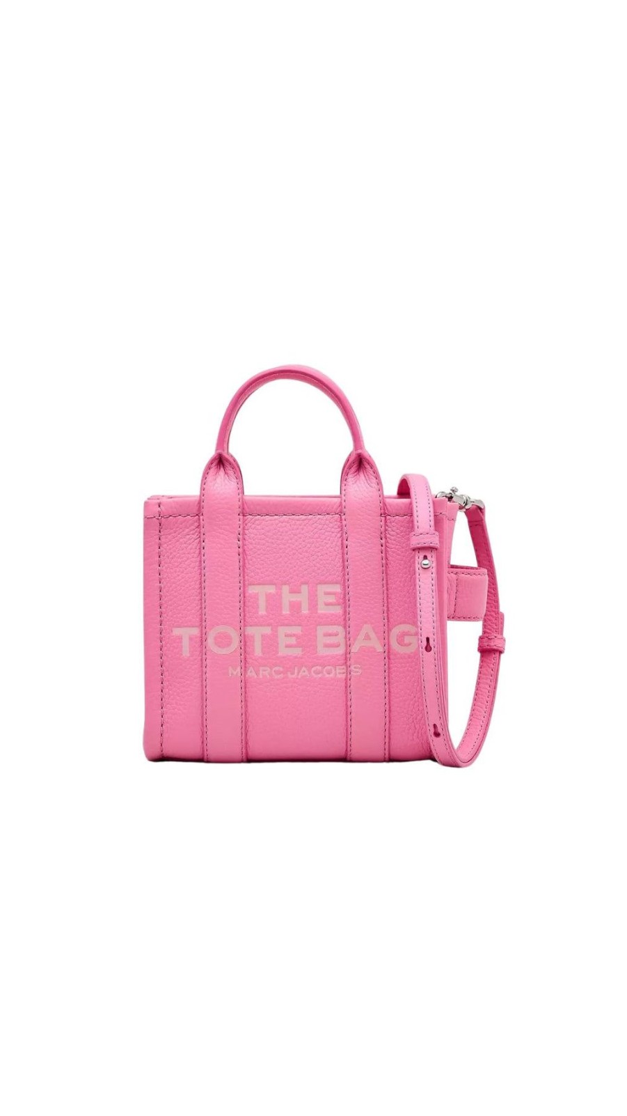 Women Marc Jacobs Handbags | The Mini Leather Tote Bag Petal Pink